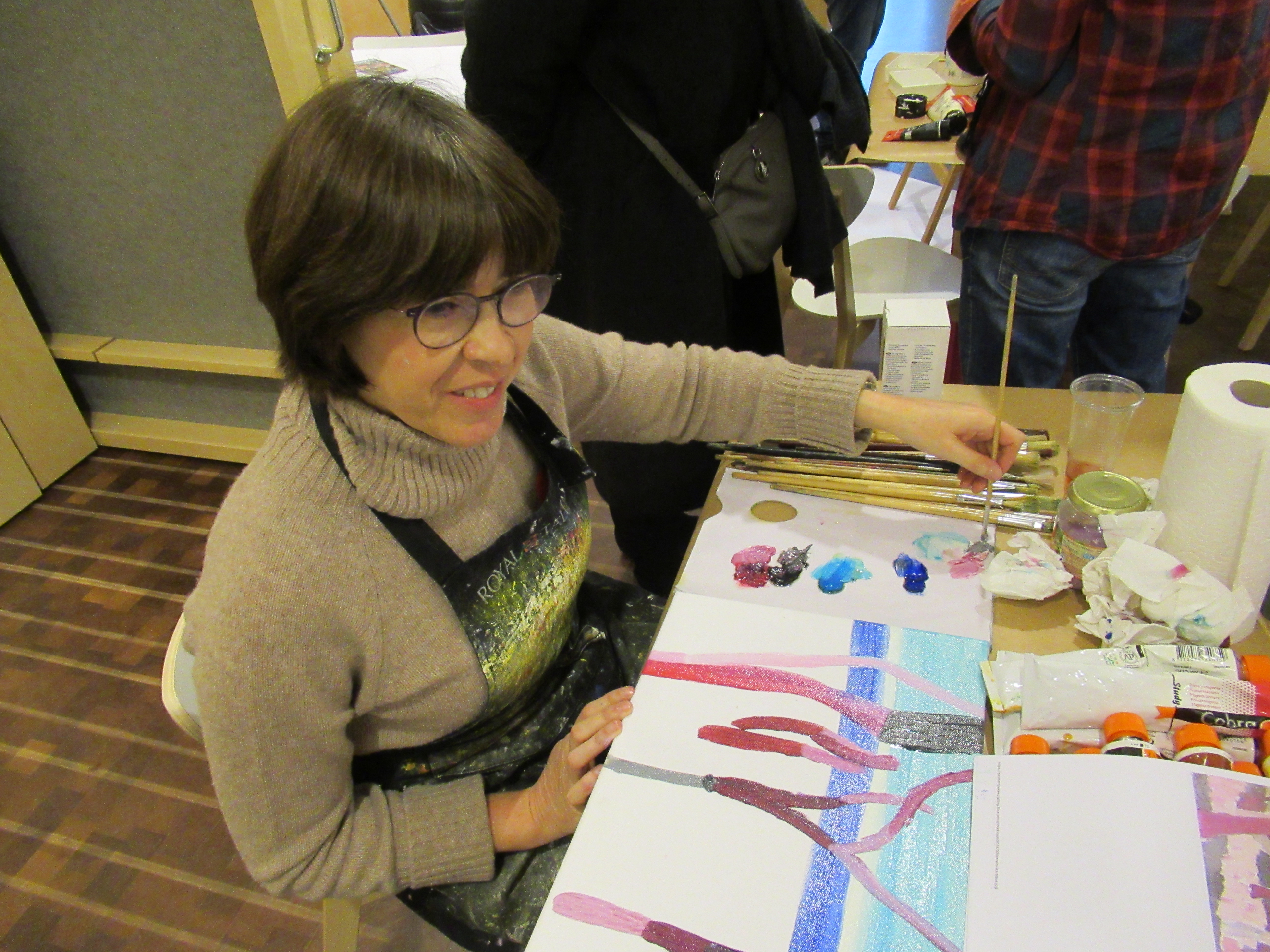 Dit ben ik: aan het werk.